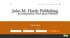 Desktop Screenshot of johnhardypublishing.com