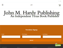 Tablet Screenshot of johnhardypublishing.com